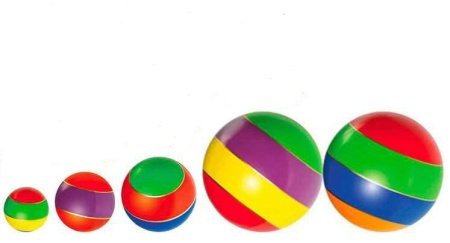 Купить Мячи резиновые (комплект из 5 мячей различного диаметра) в Жуковке 