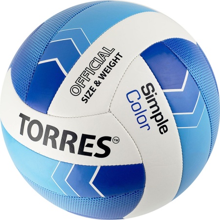 Купить Мяч волейбольный Torres Simple Color любительский р.5 в Жуковке 